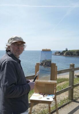 Heino Karschewski in der Bretagne Heino Karschewski in der Bretagne