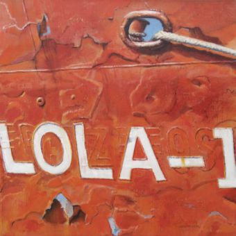 Lola 1 , Öl auf Leinwand , 50 x 50 cm , ©2015 Heino Karschewski